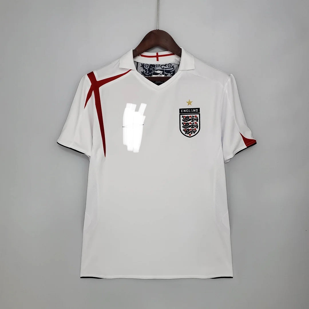 2006 Retro England Home Jersey