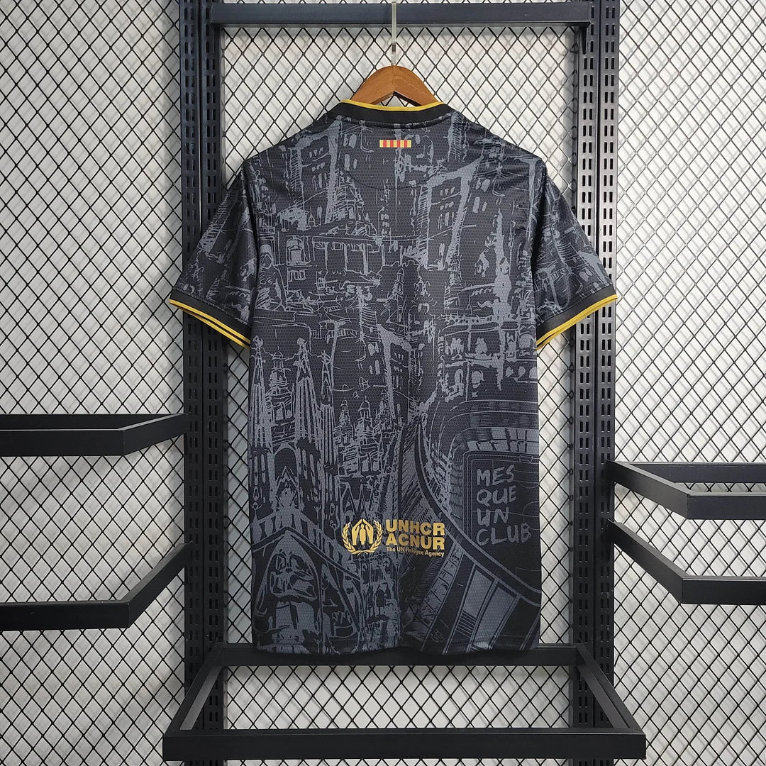 2023/24 Barcelona Special edition gold city jersey
