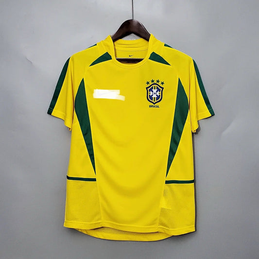 2002 Brazil Home Jersey