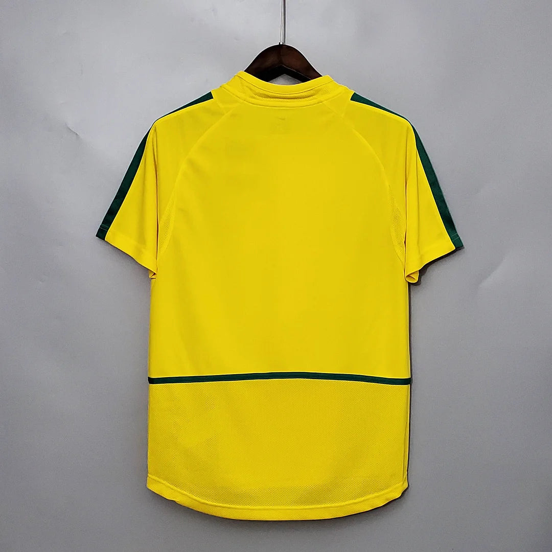 2002 Brazil Home Jersey