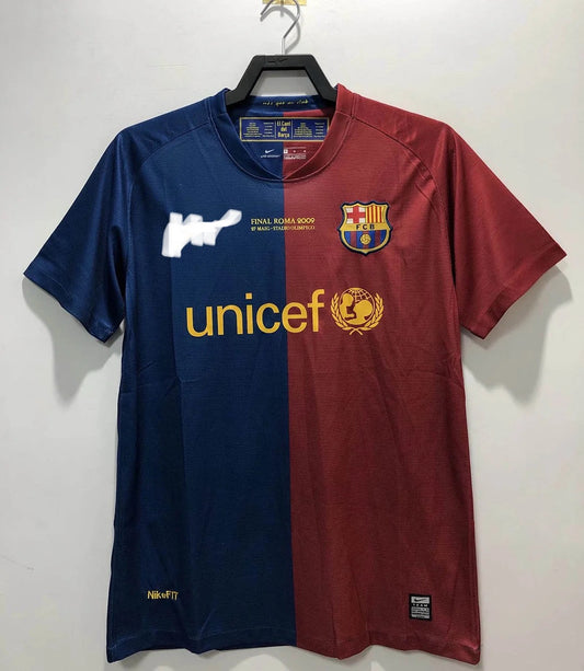 2009/10 Retro Barcelona UCL final jersey