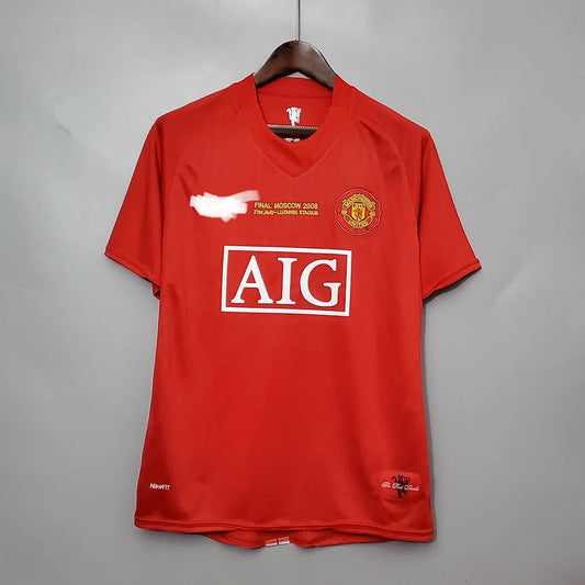 2008 retro ucl final manchester united jersey