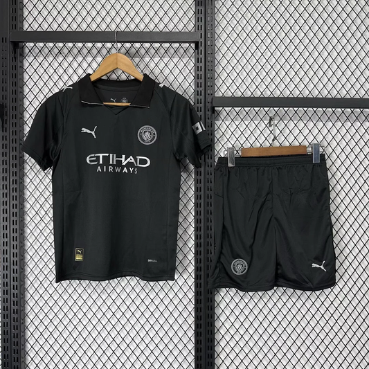 2025/26 Kids size Manchester City Third away Kit