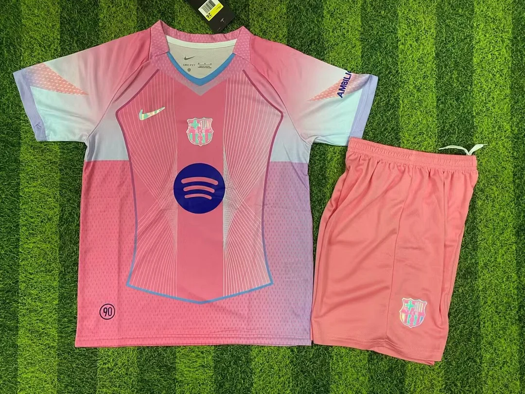 2025/26 Kids Size Barcelona Pink Special Edition